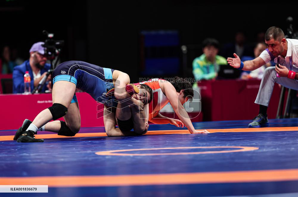 (SP)CHINA-HANGZHOU-ASIAN GAMES-WRESTLING(CN)