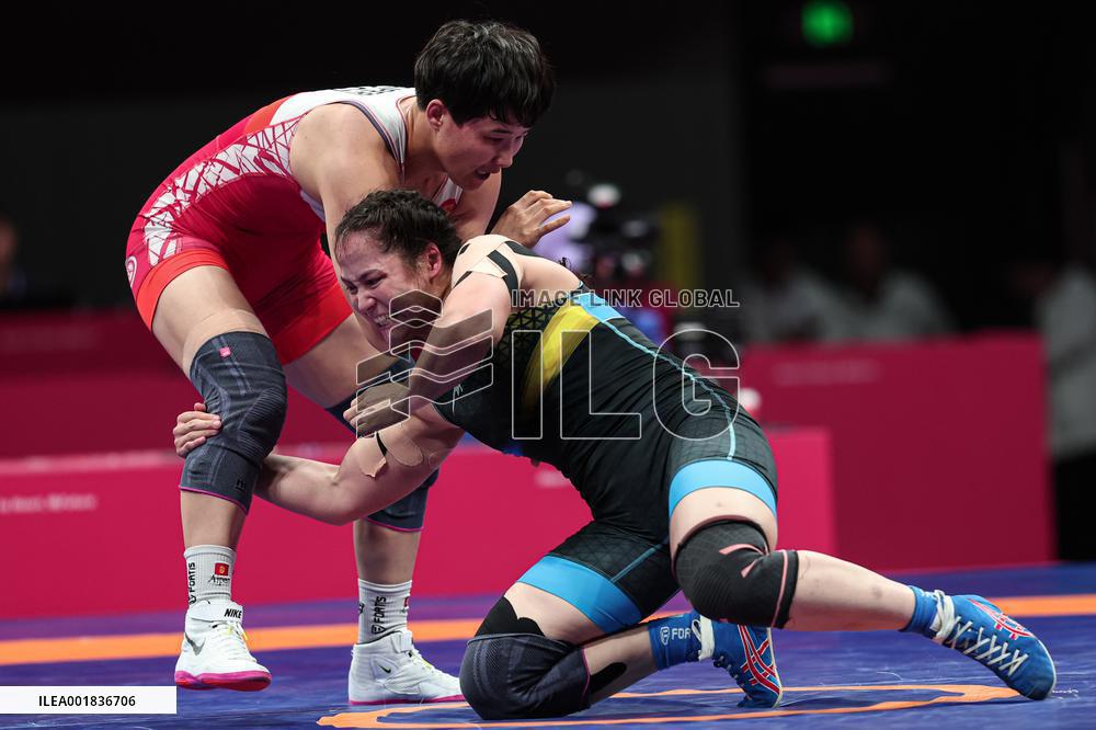 (SP)CHINA-HANGZHOU-ASIAN GAMES-WRESTLING(CN)