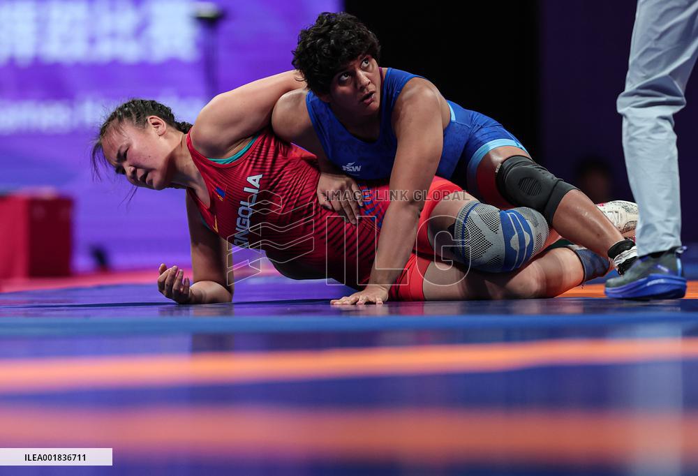 (SP)CHINA-HANGZHOU-ASIAN GAMES-WRESTLING(CN)
