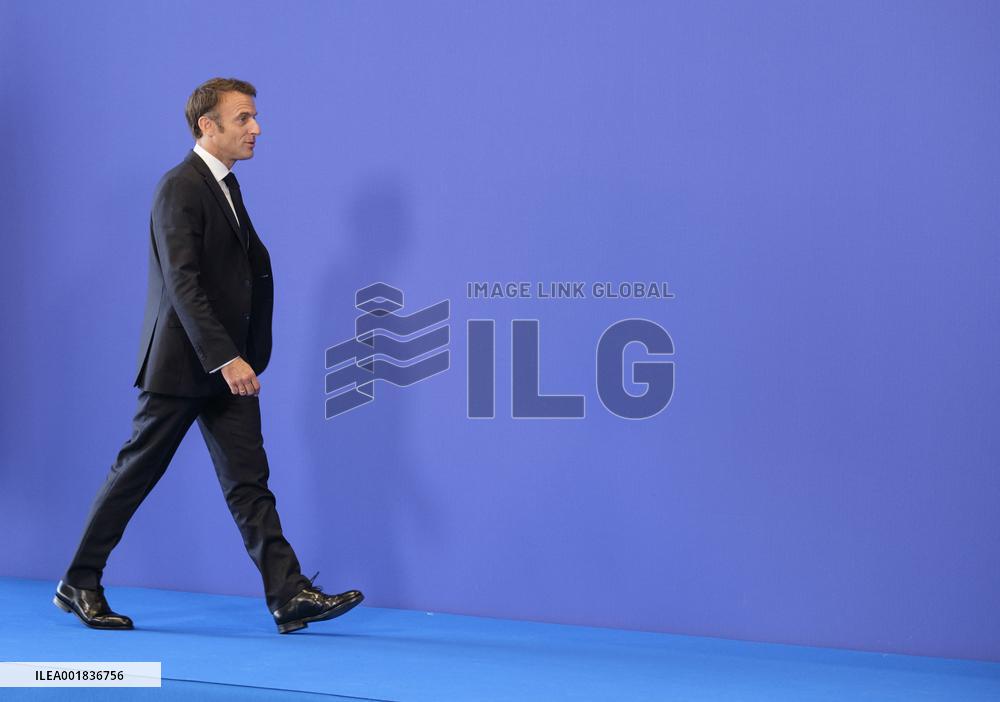 Macron At EPC Summit - Granada