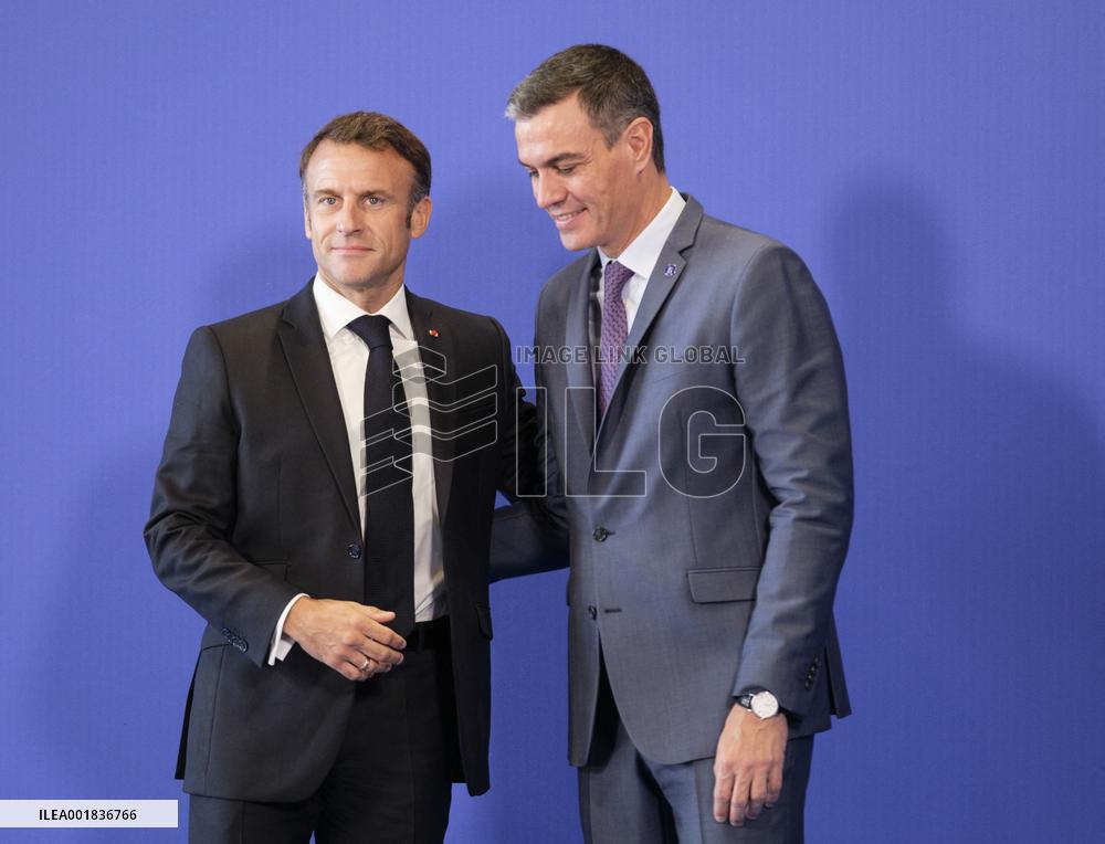 Macron At EPC Summit - Granada