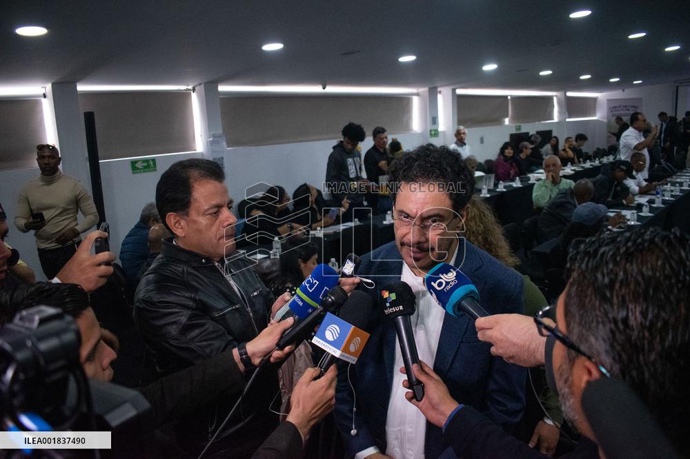 Colombia ELN Peace Talks Meeting in Bogota