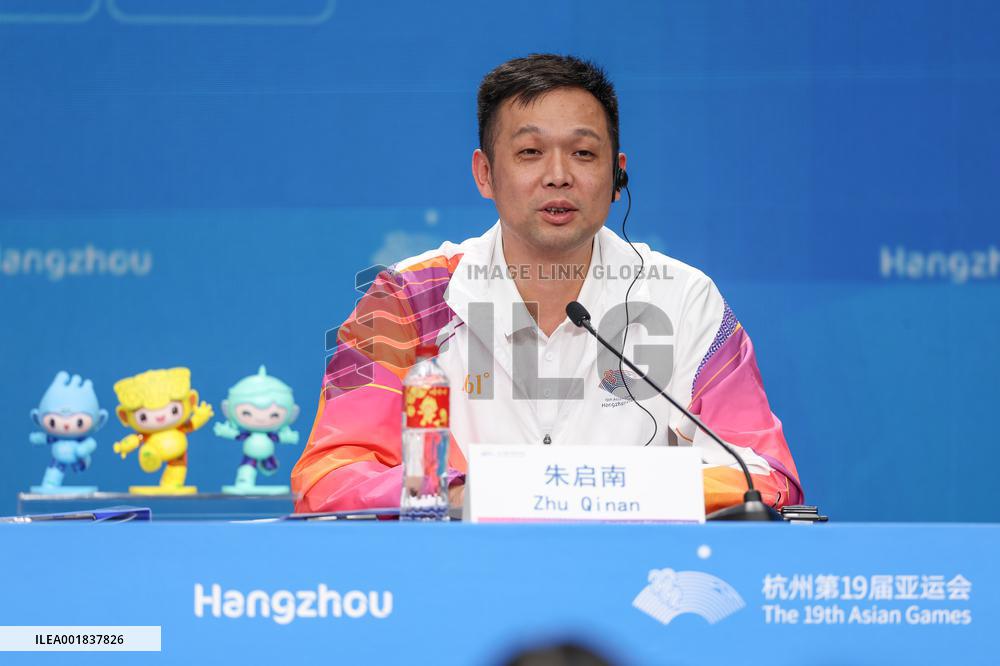 (SP)CHINA-HANGZHOU-ASIAN GAMES-PRESS CONFERENCE (CN)