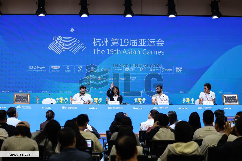 (SP)CHINA-HANGZHOU-ASIAN GAMES-PRESS CONFERENCE (CN)