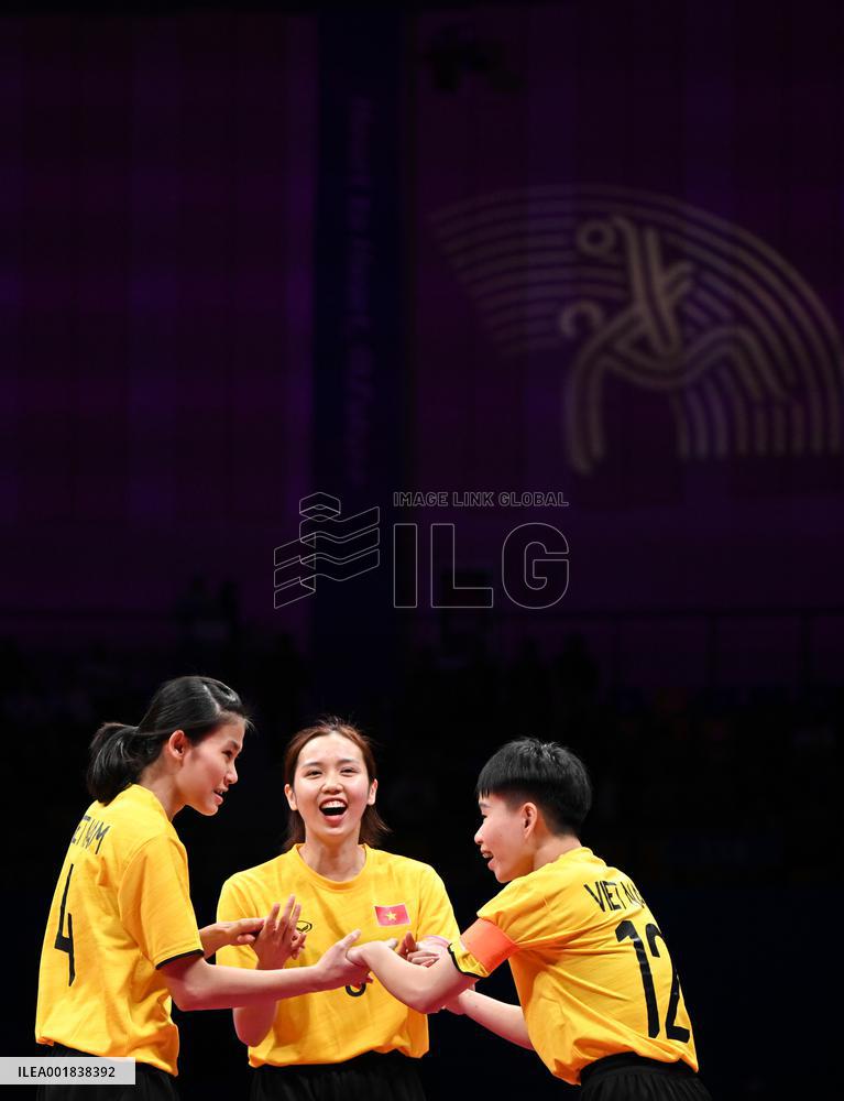 (SP)CHINA-JINHUA-ASIAN GAMES-SEPAKTAKRAW (CN)
