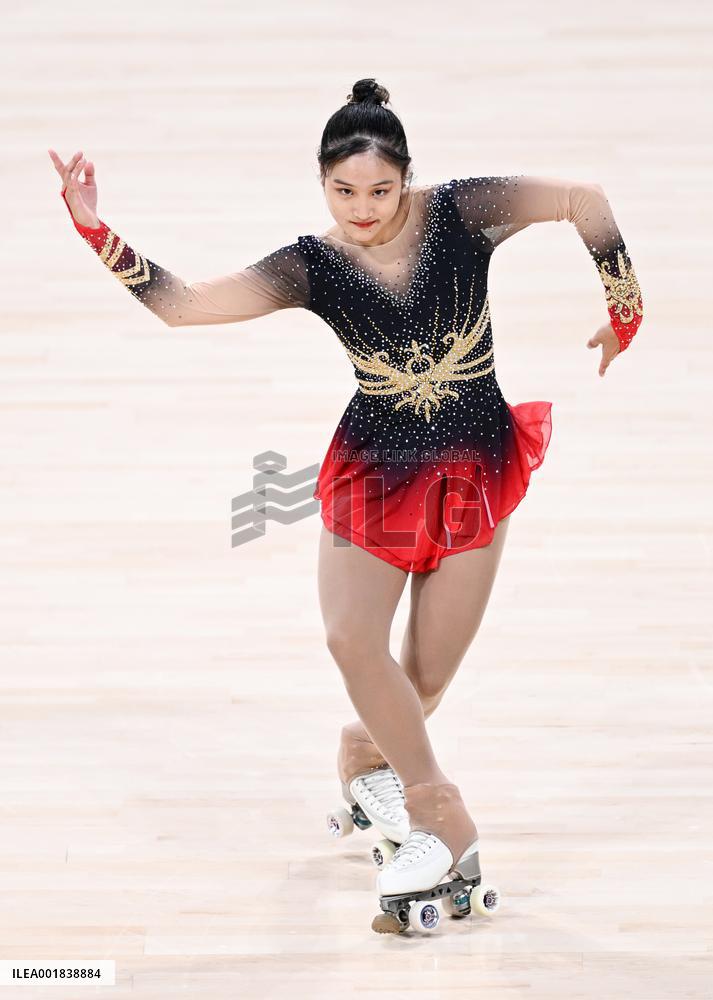 (SP)CHINA-HANGZHOU-ASIAN GAMES-ROLLER SKATING (CN)