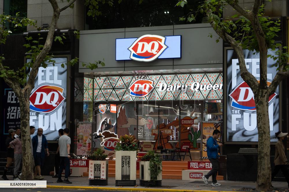 DQ Ice Cream Store in Shanghai