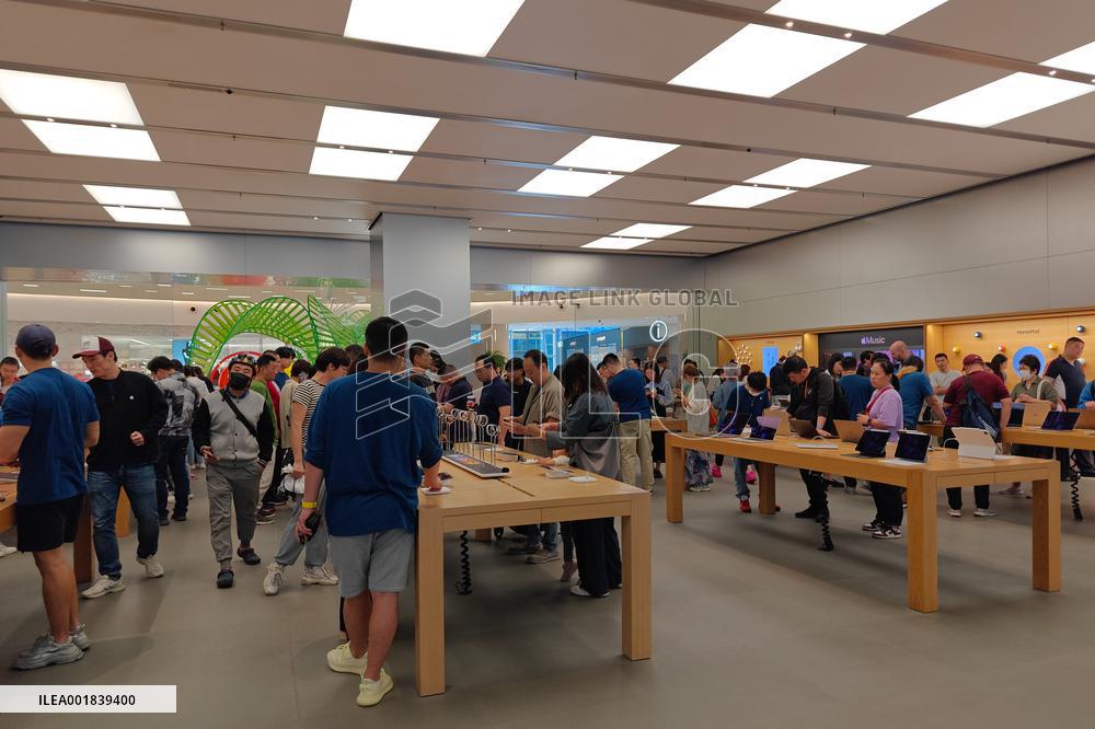 An Apple Store in Shanghai