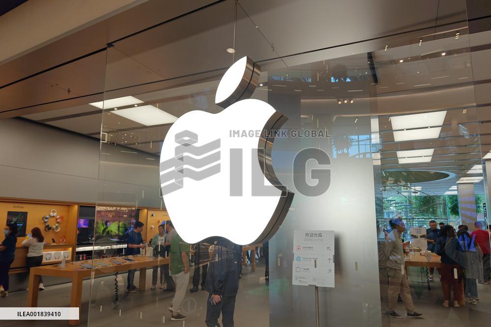 An Apple Store in Shanghai