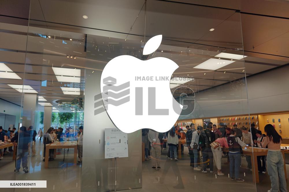 An Apple Store in Shanghai