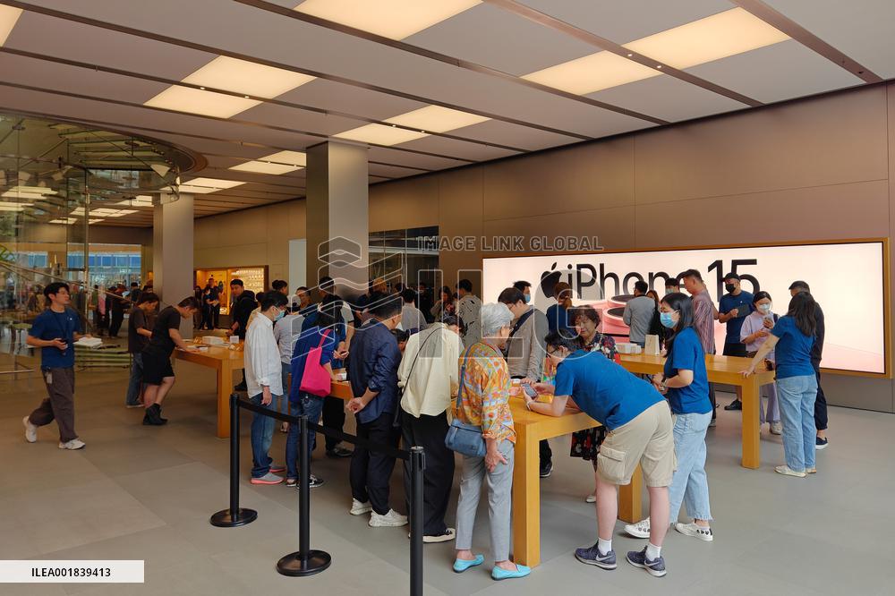 An Apple Store in Shanghai