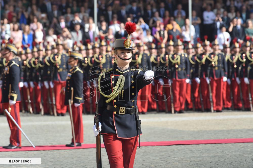 Princess Leonor At The Swearing In At General Military Academy - Zaragoza