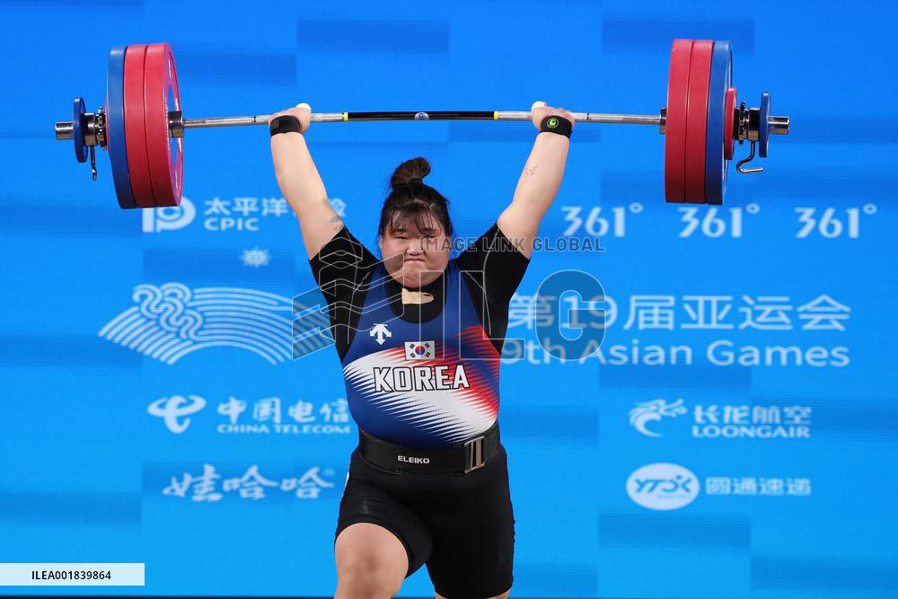 (SP)CHINA-HANGZHOU-ASIAN GAMES-WEIGHTLIFTING(CN)