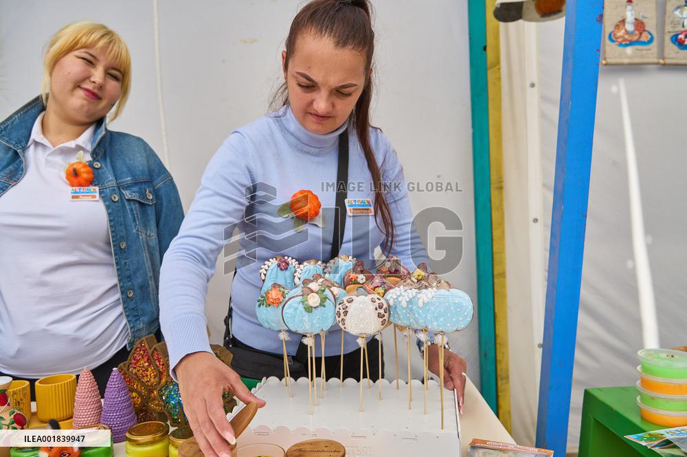 RUSSIA-VLADIVOSTOK-PUMPKIN FESTIVAL
