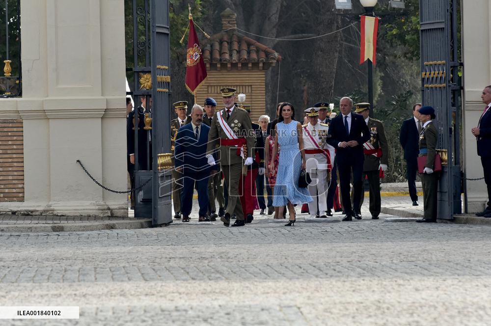 Princess Leonor At The Swearing In At General Military Academy - Zaragoza
