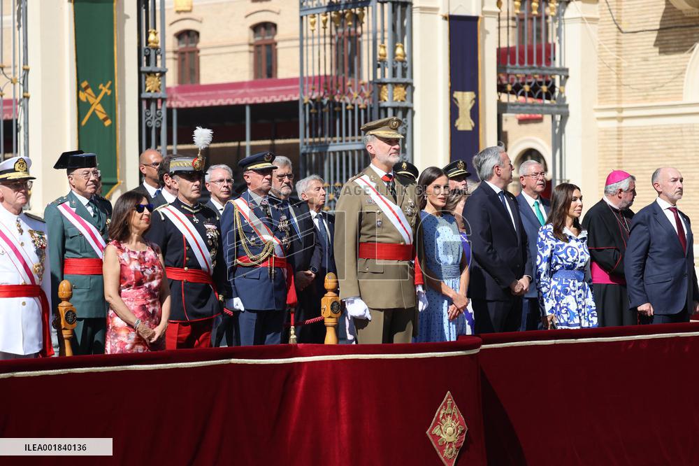 Princess Leonor At The Swearing In At General Military Academy - Zaragoza