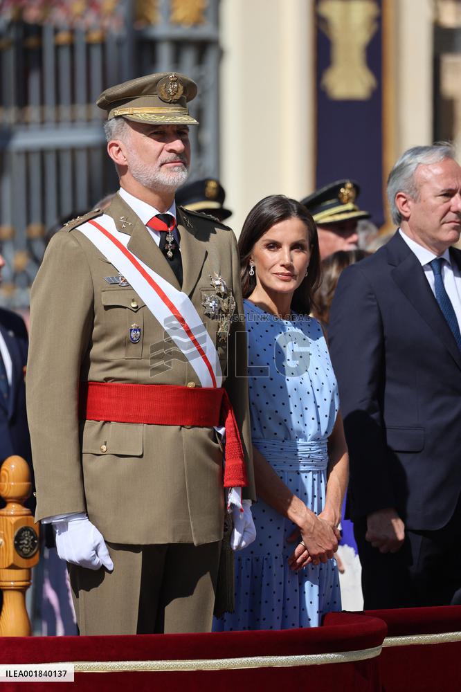 Princess Leonor At The Swearing In At General Military Academy - Zaragoza