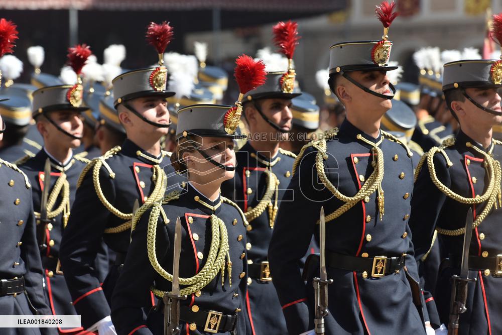 Princess Leonor At The Swearing In At General Military Academy - Zaragoza
