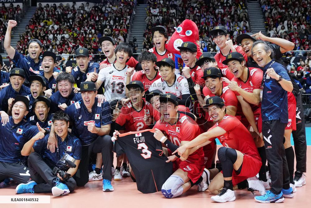 Volleyball: Japan's men qualify for 2024 Paris Olympics