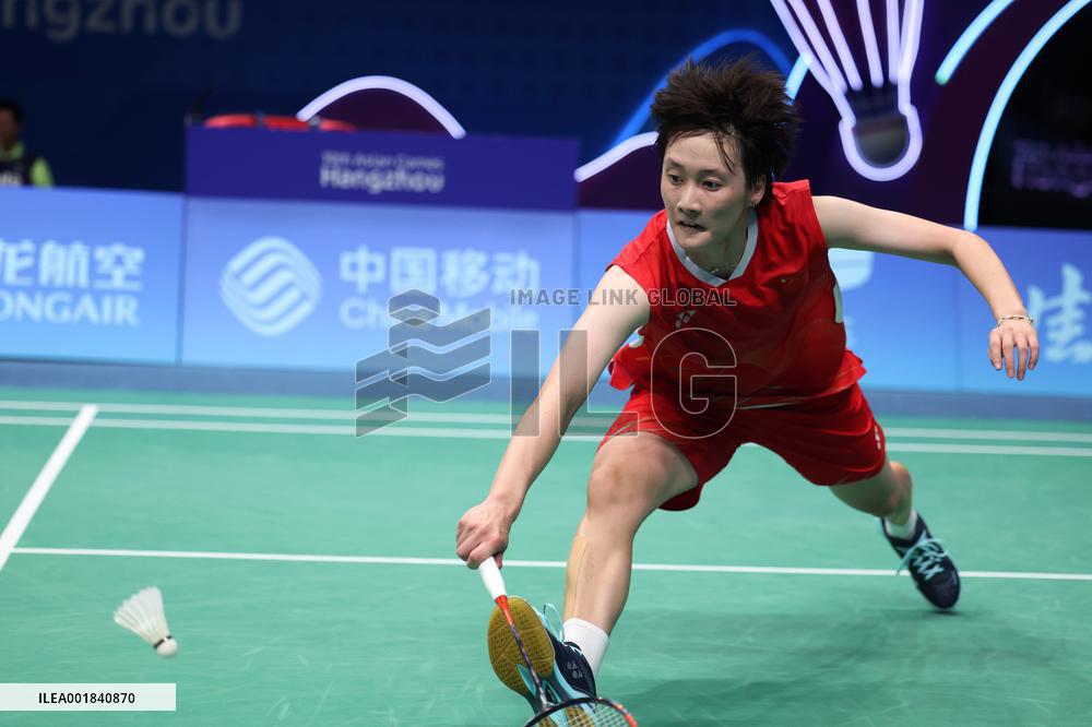 (SP)CHINA-HANGZHOU-ASIAN GAMES-BADMINTON (CN)