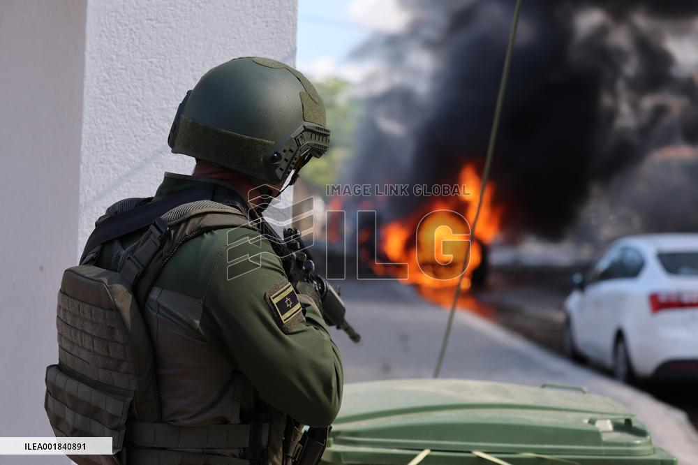 ISRAEL-ASHKELON-GAZA-ROCKETS-ATTACK