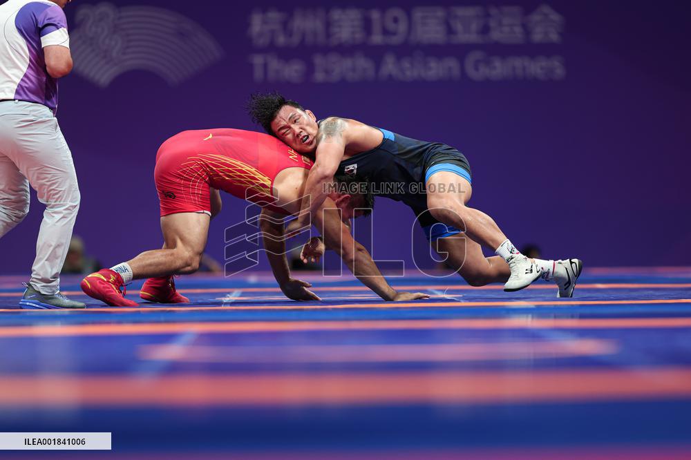 (SP)CHINA-HANGZHOU-ASIAN GAMES-WRESTLING (CN)