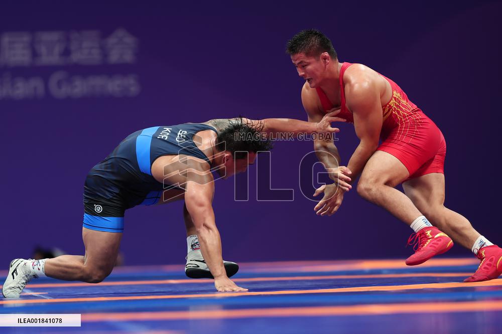 (SP)CHINA-HANGZHOU-ASIAN GAMES-WRESTLING (CN)