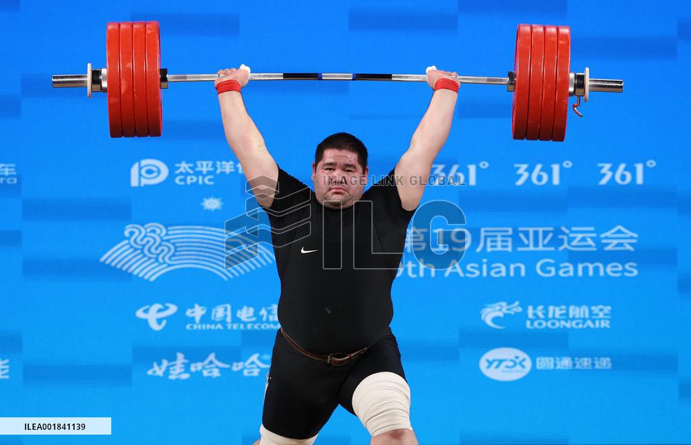 (SP)CHINA-HANGZHOU-ASIAN GAMES-WEIGHTLIFTING(CN)