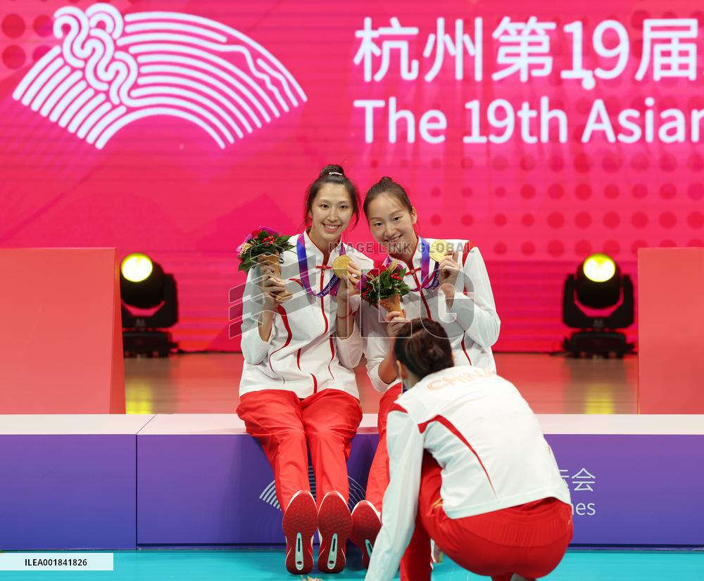 (SP)CHINA-HUZHOU-ASIAN GAMES-VOLLEYBALL (CN)