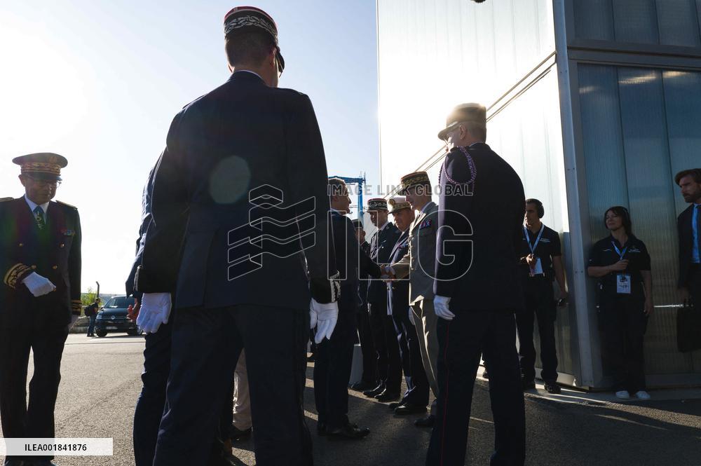 Gerald Darmanin And Aurelien Rousseau To Attend The 129 National Firefighters Congress