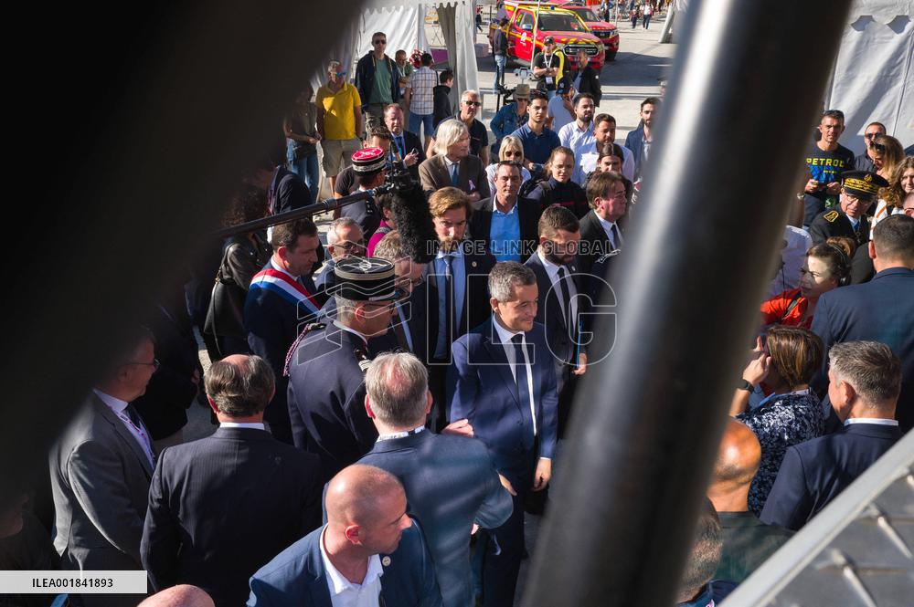 Gerald Darmanin And Aurelien Rousseau To Attend The 129 National Firefighters Congress