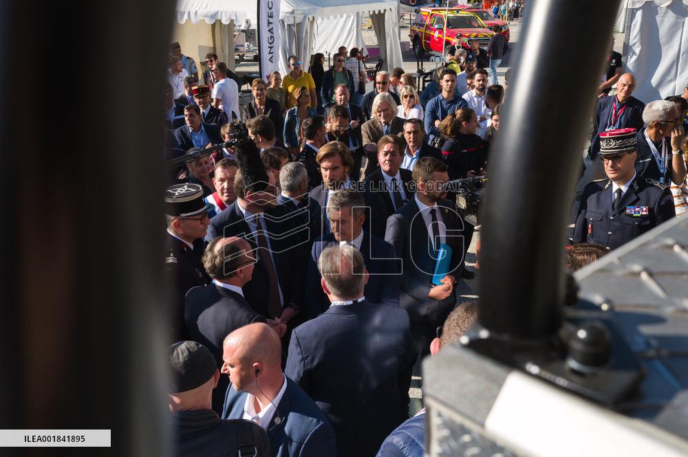 Gerald Darmanin And Aurelien Rousseau To Attend The 129 National Firefighters Congress