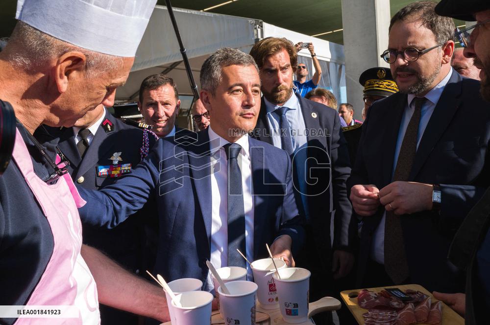 Gerald Darmanin And Aurelien Rousseau To Attend The 129 National Firefighters Congress