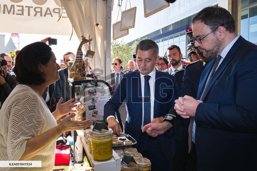 Gerald Darmanin And Aurelien Rousseau To Attend The 129 National Firefighters Congress