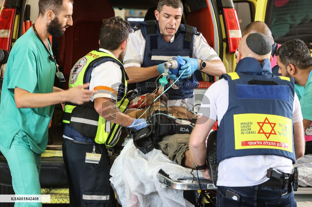 ISRAEL-ASHKELON-HAMAS OFFENSIVES-CASUALTIES