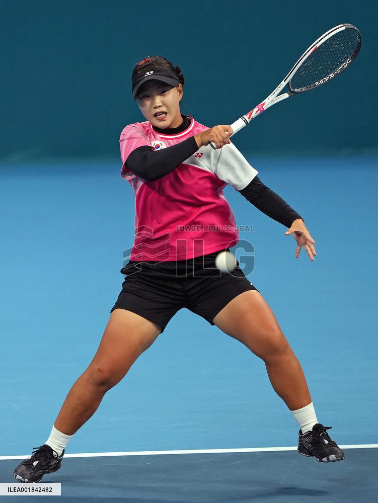 (SP)CHINA-HANGZHOU-ASIAN GAMES-SOFT TENNIS (CN)