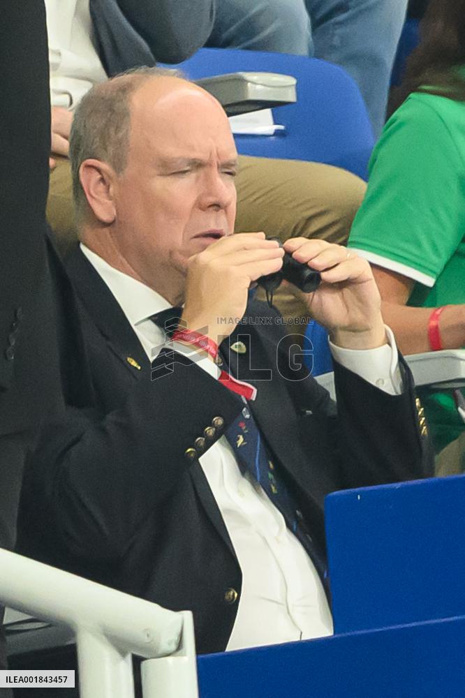 RWC - Prince Albert II At Ireland v Scotland