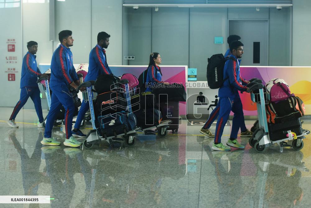 The delegations from the 19th Asian Games in Hangzhou returned home