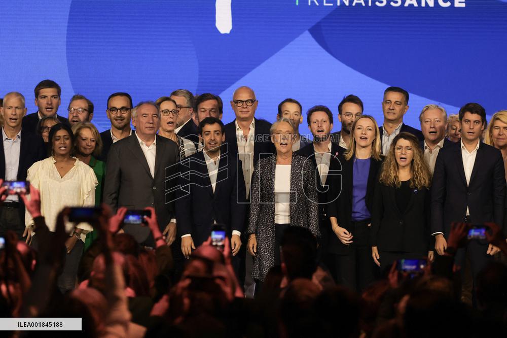 Elisabeth Borne At European Campus Of Renaissance - Bordeaux