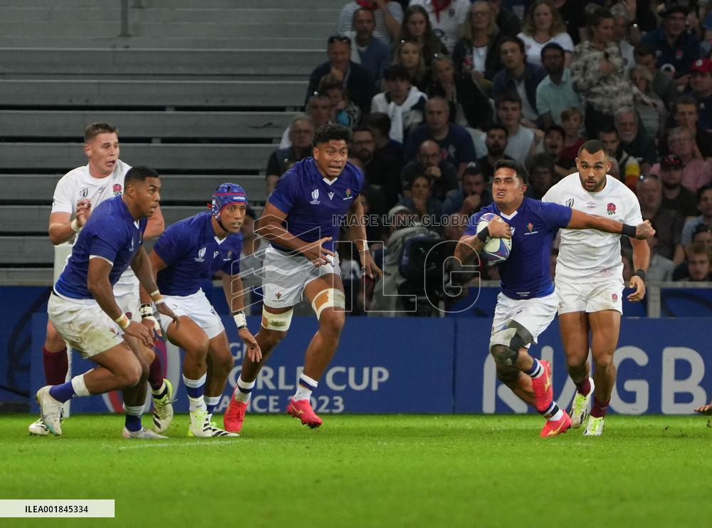 RWC - England v Samoa