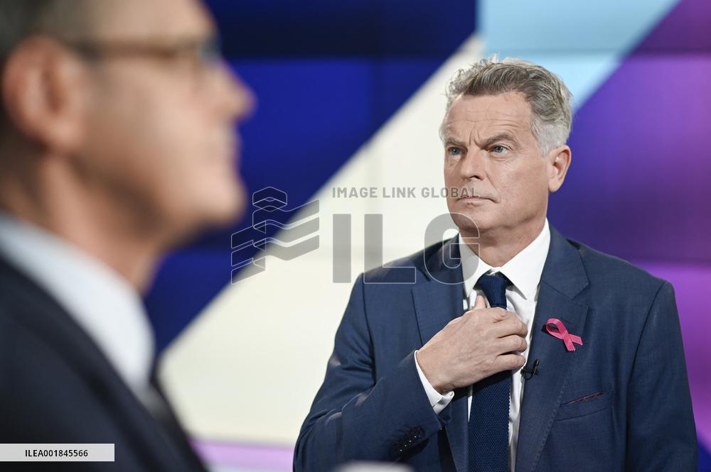 Fabien Roussel On Dimanche En Politique - Paris