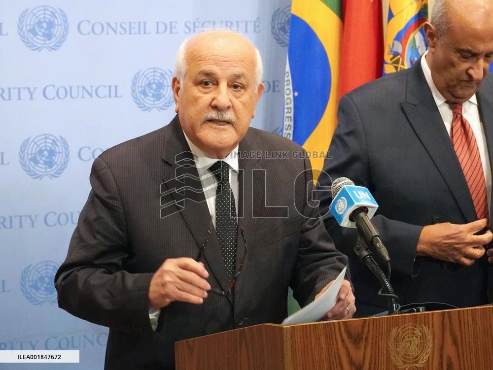 Palestinian envoy to U.N.