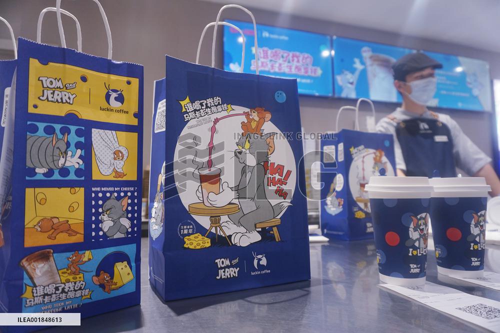 Luckin And Tom and Jerry Jointly Mascarpone Latte Coffee