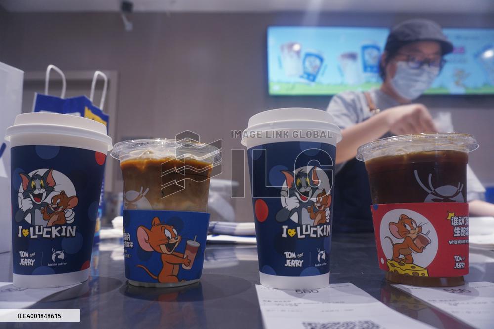 Luckin And Tom and Jerry Jointly Mascarpone Latte Coffee