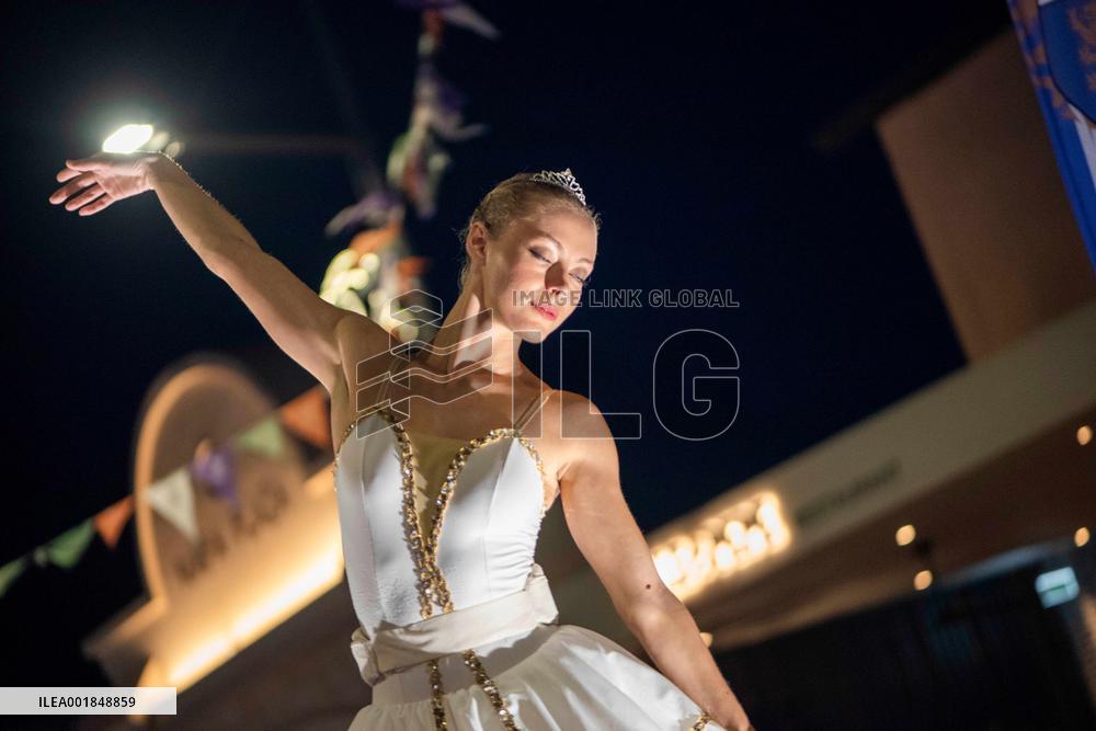 CYPRUS-AYIA NAPA-MEDIEVAL FESTIVAL-PARADE