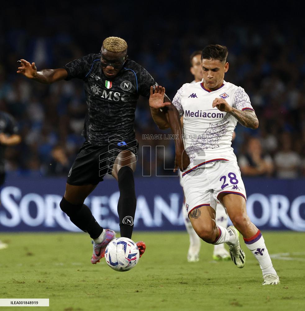 (SP)ITALY-NAPLES-FOOTBALL-SERIE A-NAPOLI VS FIORENTINA