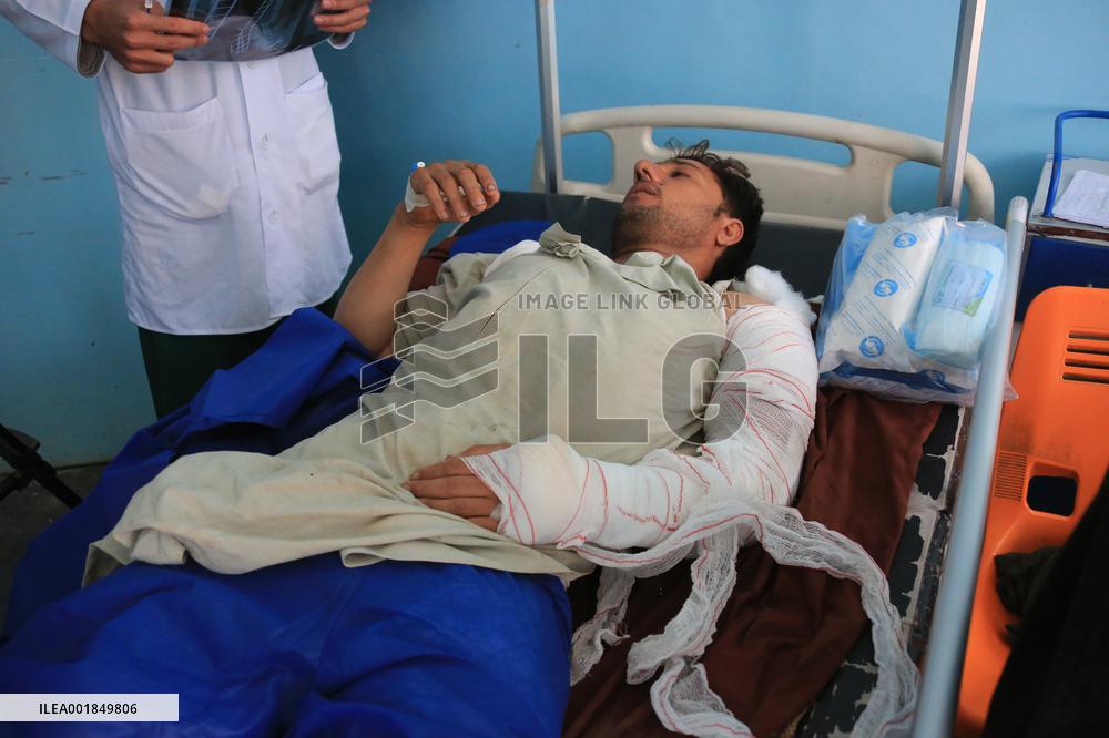 AFGHANISTAN-HERAT-EARTHQUAKE-HOSPITAL