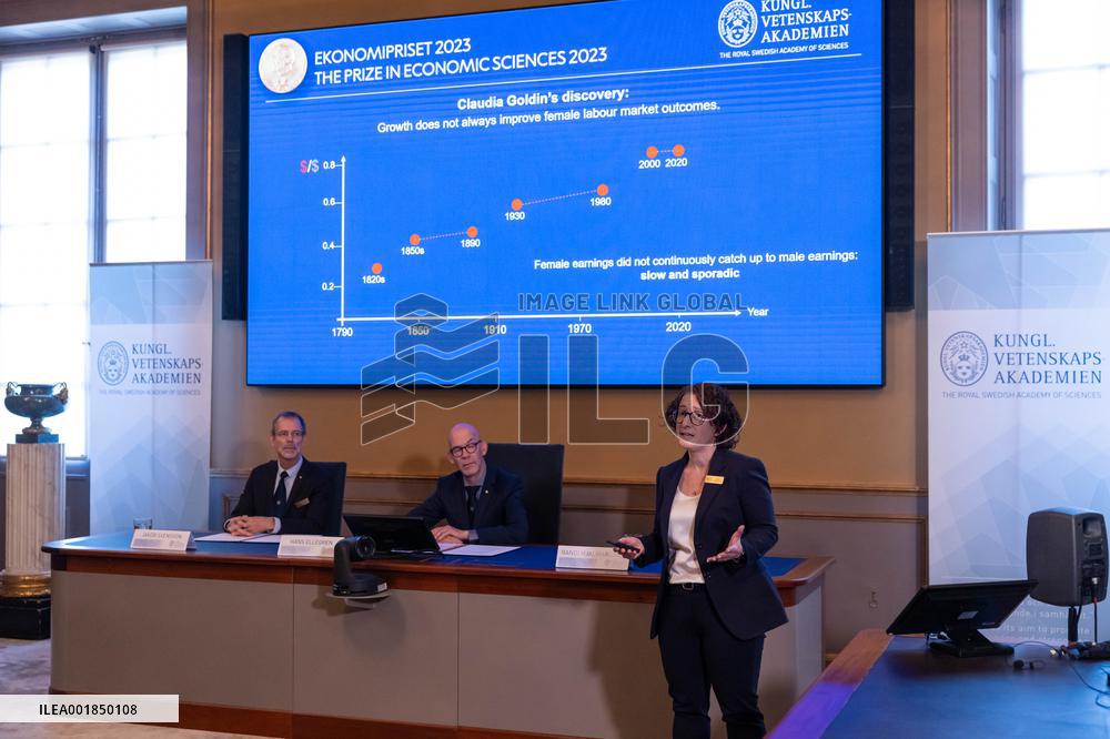SWEDEN-STOCKHOLM-NOBEL PRIZE-ECONOMIC SCIENCES
