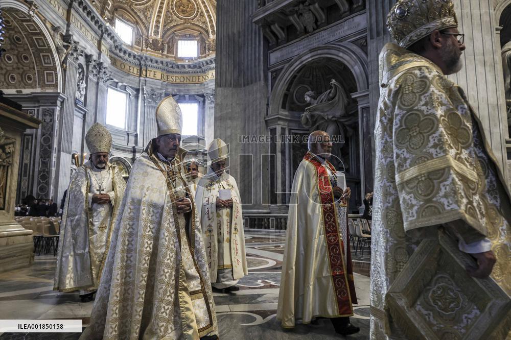 Patriarch of Melkite Greek Church Presided A Mass - Vatican