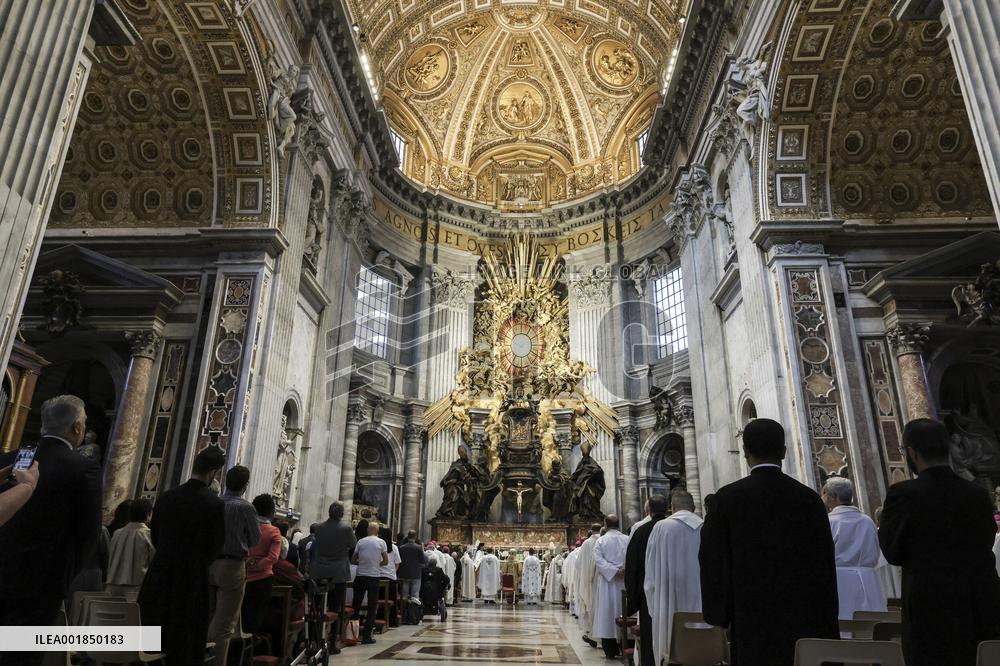 Patriarch of Melkite Greek Church Presided A Mass - Vatican